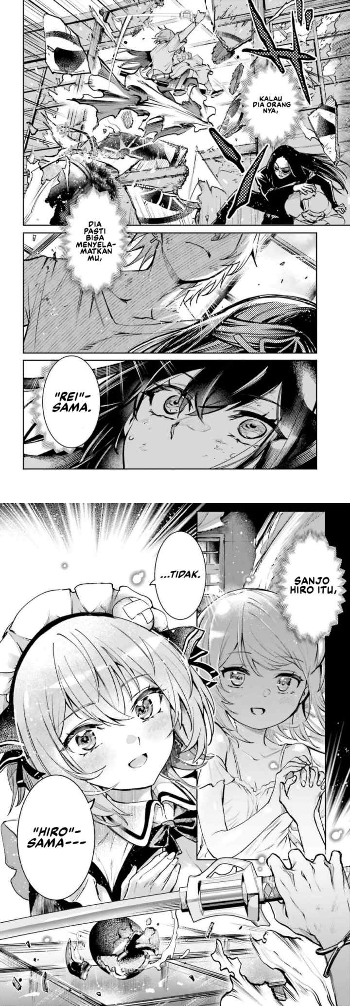 Danshi Kinsei Game Sekai de Ore ga Yarubeki Yuiitsu no Koto - Yuri no Ma ni Hasamaru Otoko to Shite Tensei shite shimaimashita chapter 9 halaman 14