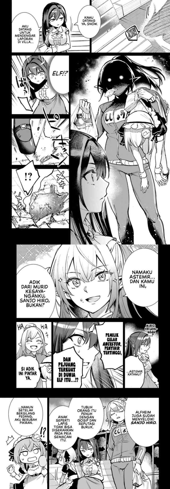 Danshi Kinsei Game Sekai de Ore ga Yarubeki Yuiitsu no Koto - Yuri no Ma ni Hasamaru Otoko to Shite Tensei shite shimaimashita chapter 9 halaman 12