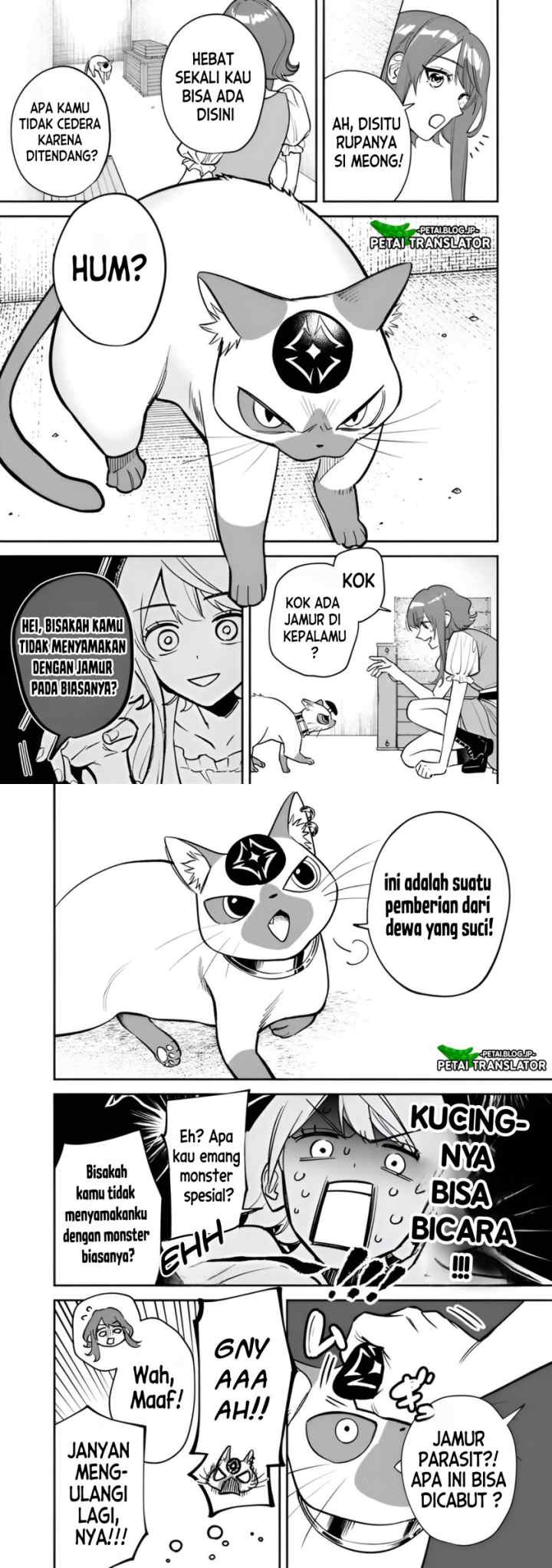 Danshi Koukousei wa Isekai de JK ni Natta chapter 2 halaman 12