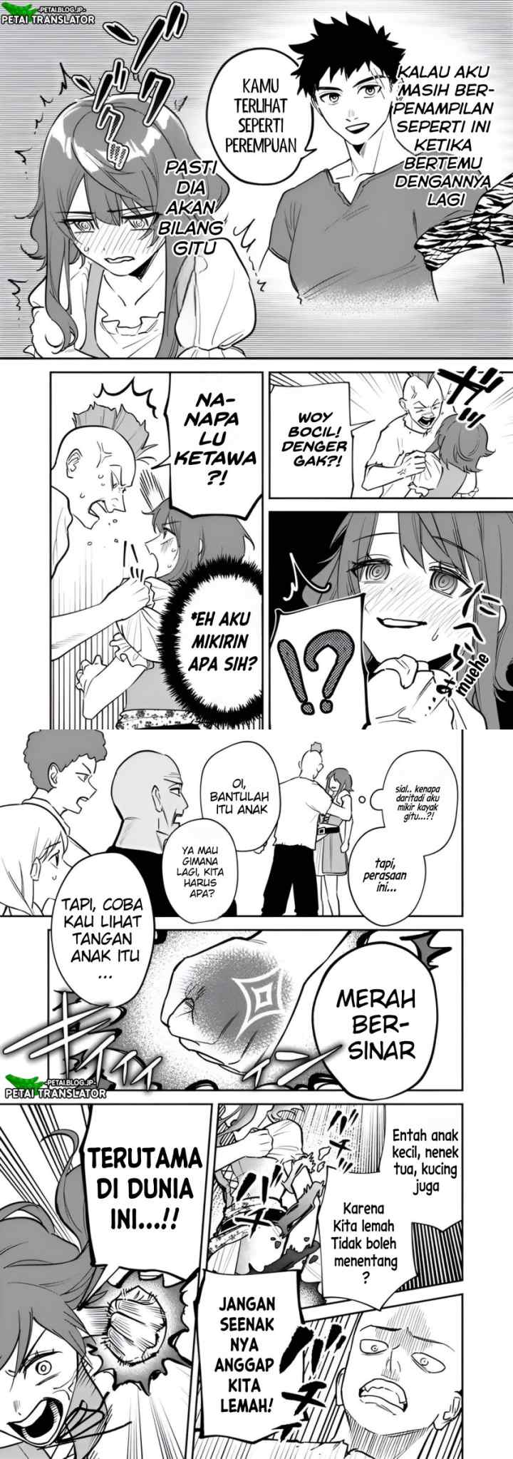 Danshi Koukousei wa Isekai de JK ni Natta chapter 2 halaman 10