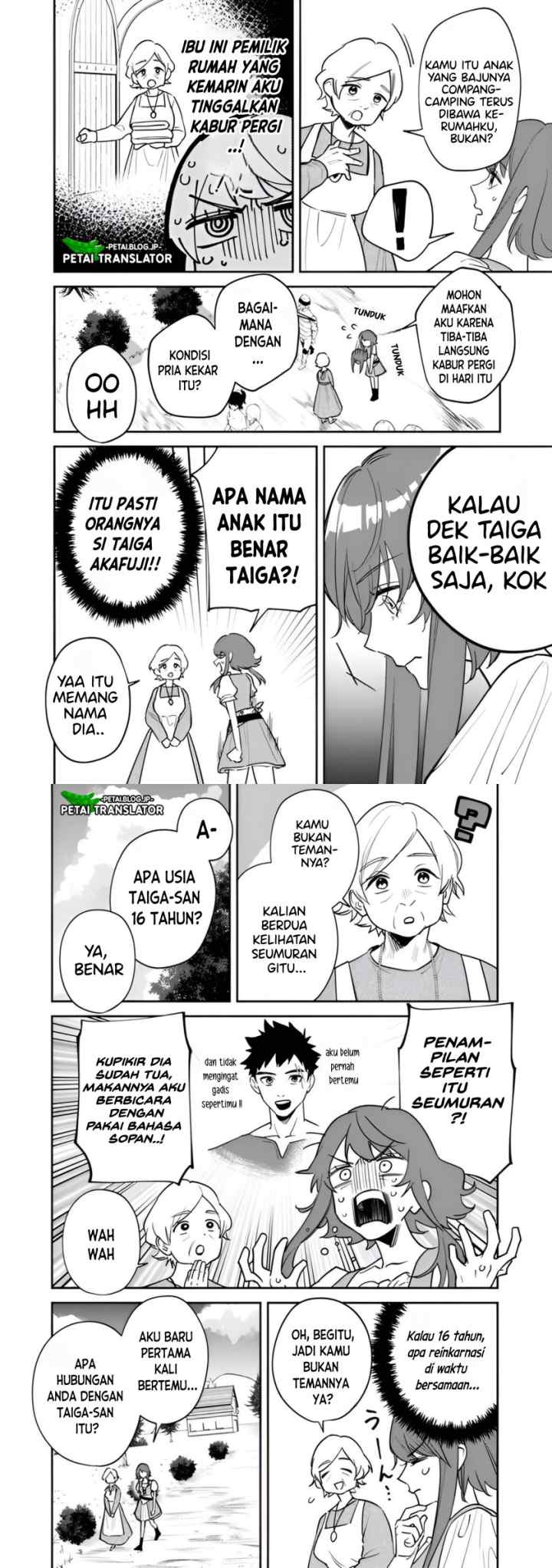 Danshi Koukousei wa Isekai de JK ni Natta chapter 2 halaman 5