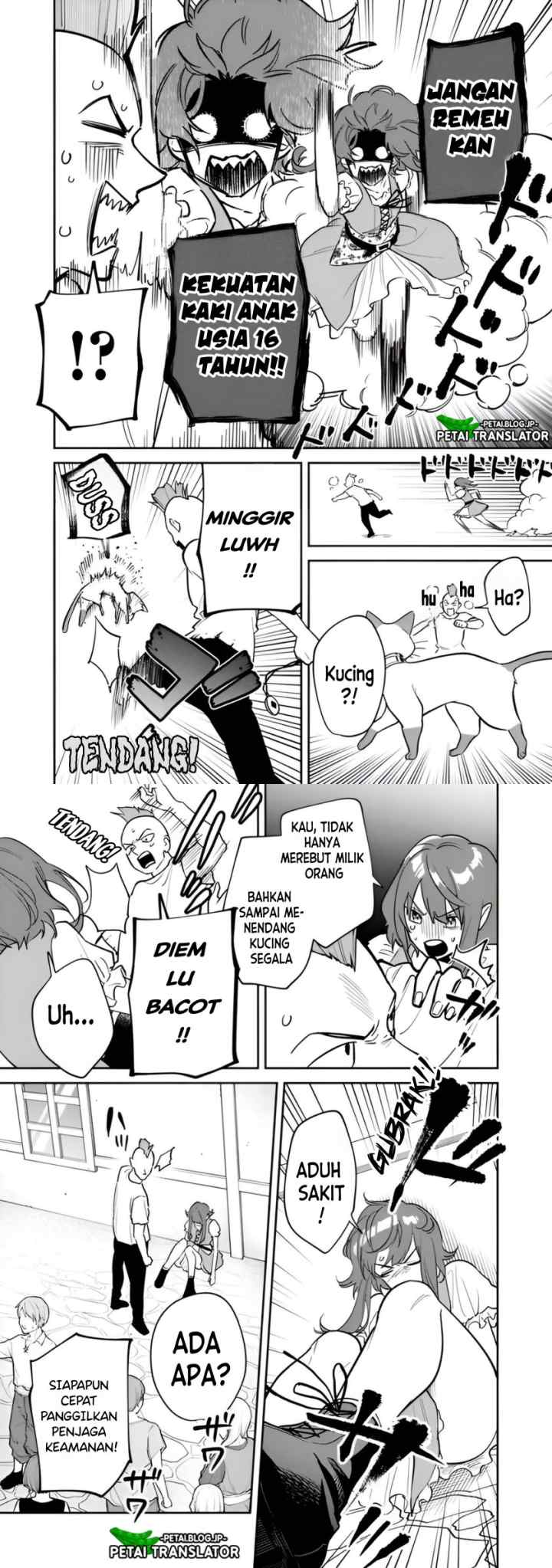 Danshi Koukousei wa Isekai de JK ni Natta chapter 2 halaman 8