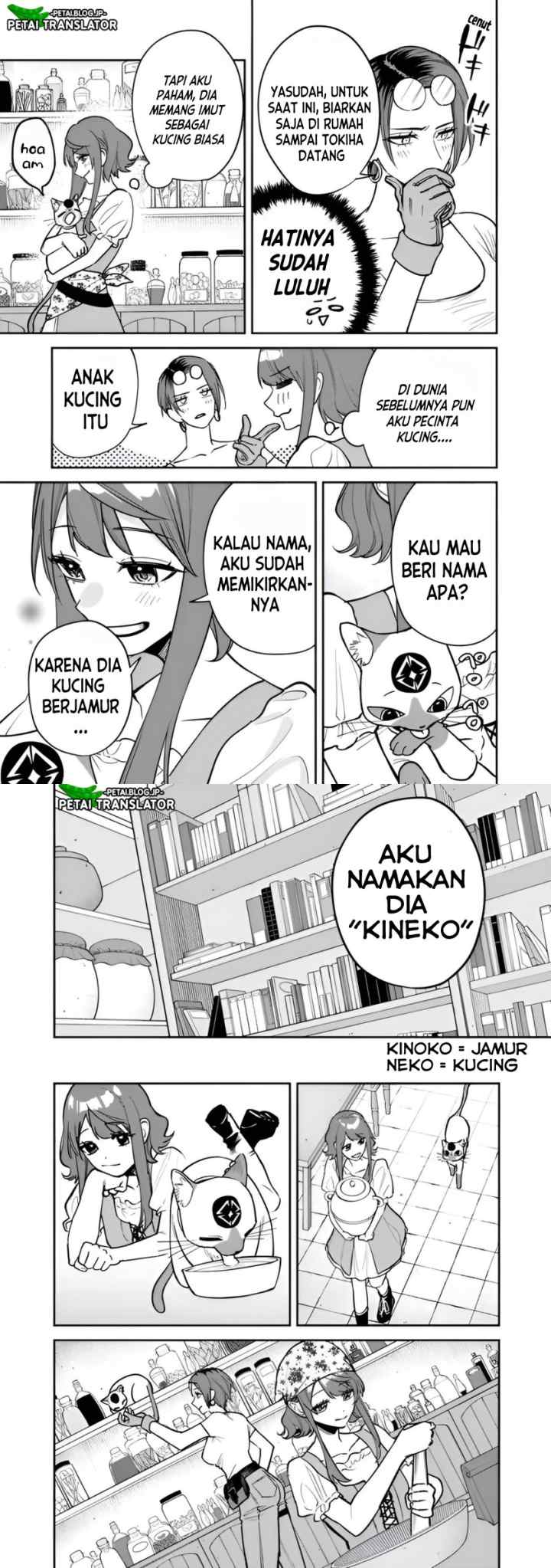 Danshi Koukousei wa Isekai de JK ni Natta chapter 3 halaman 11