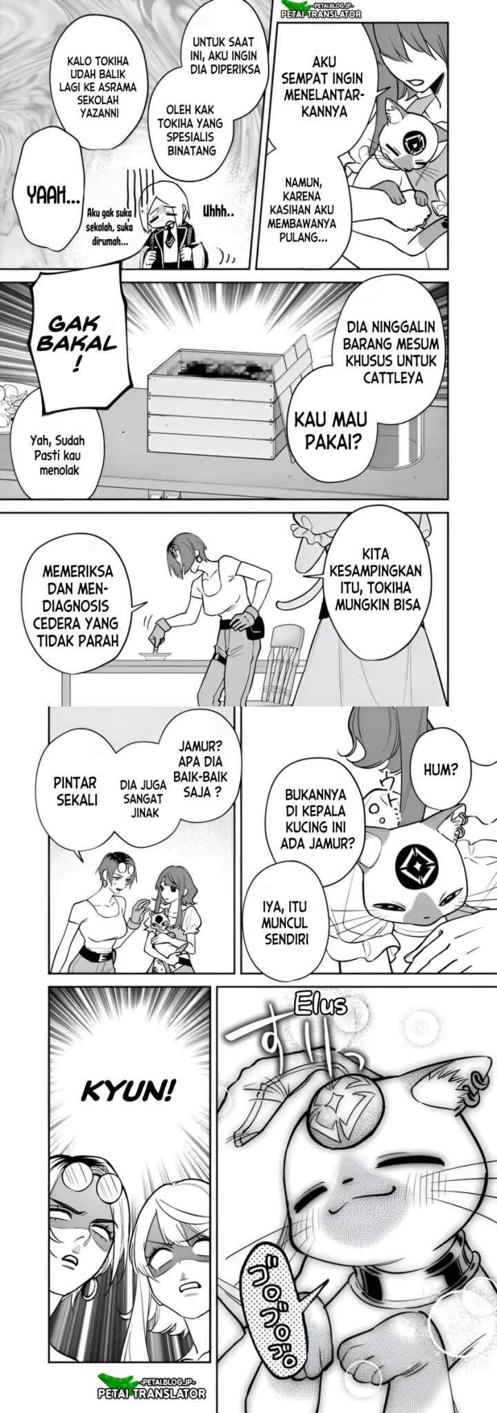 Danshi Koukousei wa Isekai de JK ni Natta chapter 3 halaman 10