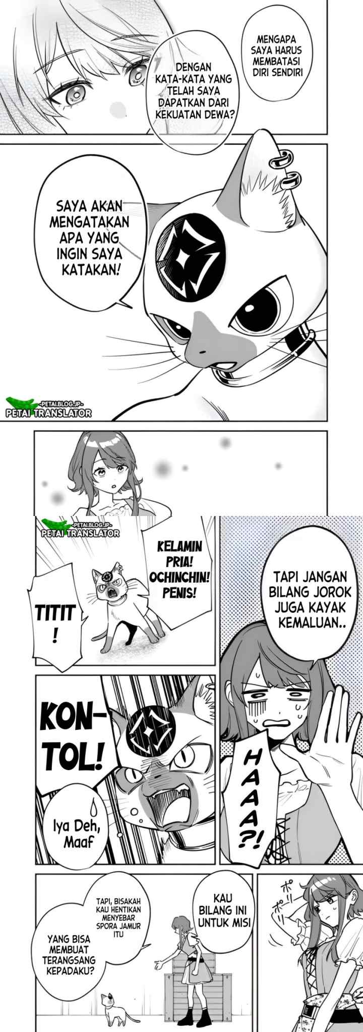 Danshi Koukousei wa Isekai de JK ni Natta chapter 3 halaman 4
