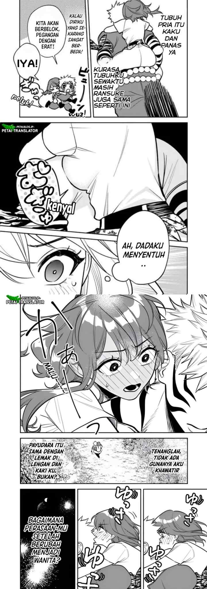 Danshi Koukousei wa Isekai de JK ni Natta chapter 4 halaman 9