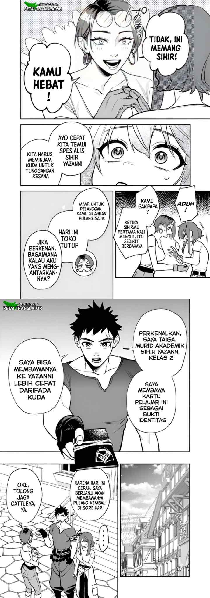Danshi Koukousei wa Isekai de JK ni Natta chapter 4 halaman 5