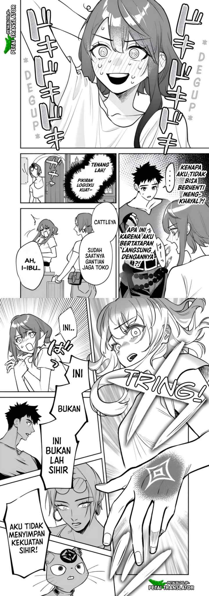 Danshi Koukousei wa Isekai de JK ni Natta chapter 4 halaman 4