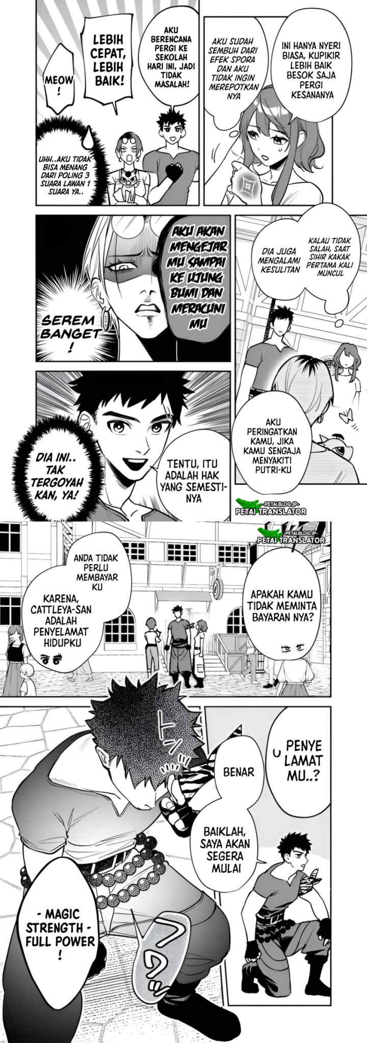 Danshi Koukousei wa Isekai de JK ni Natta chapter 4 halaman 6
