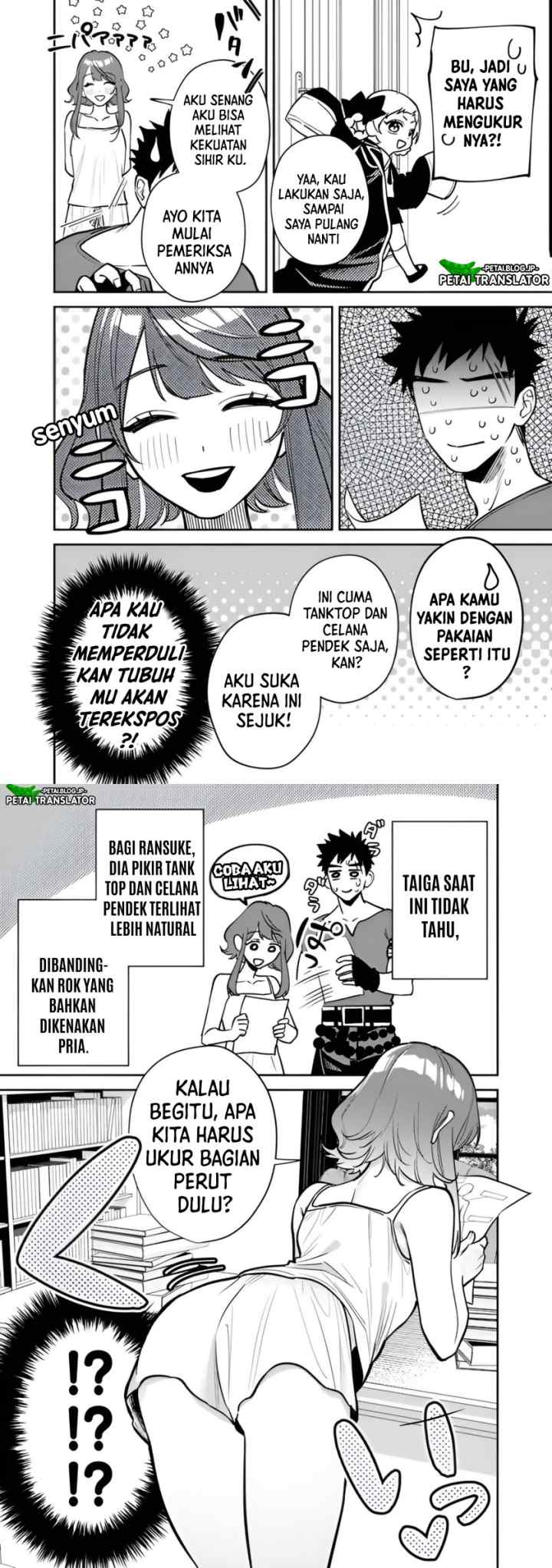 Danshi Koukousei wa Isekai de JK ni Natta chapter 5 halaman 8