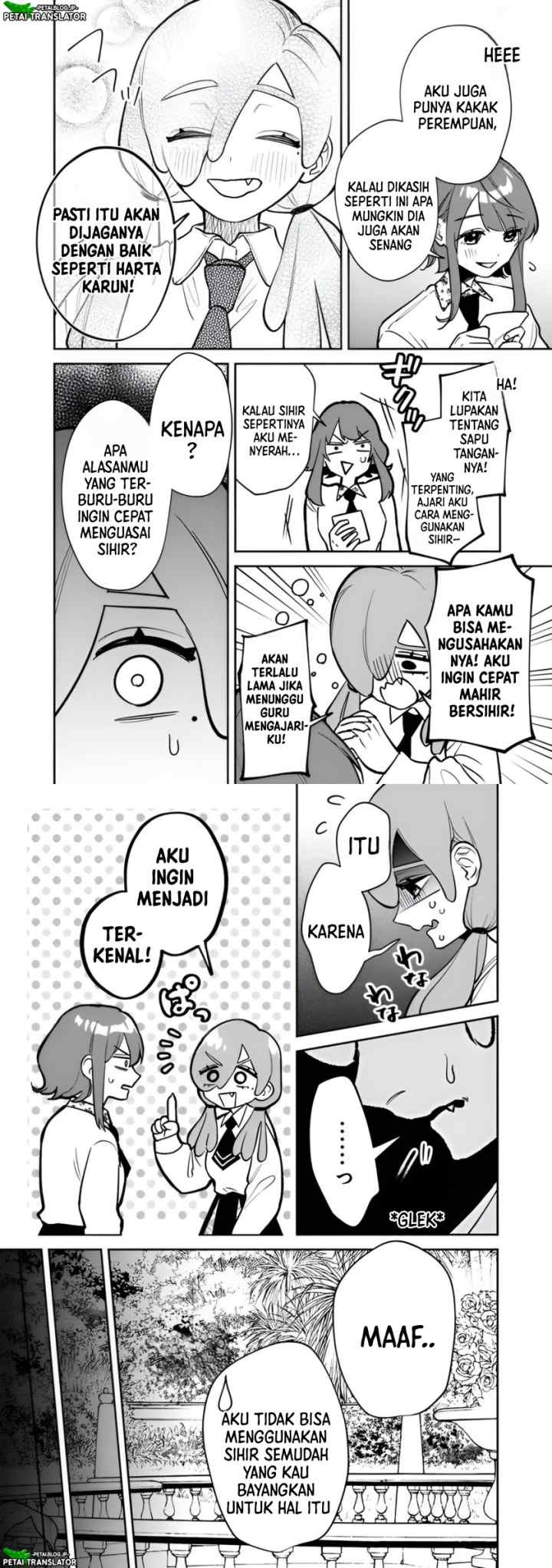 Danshi Koukousei wa Isekai de JK ni Natta chapter 8 halaman 8