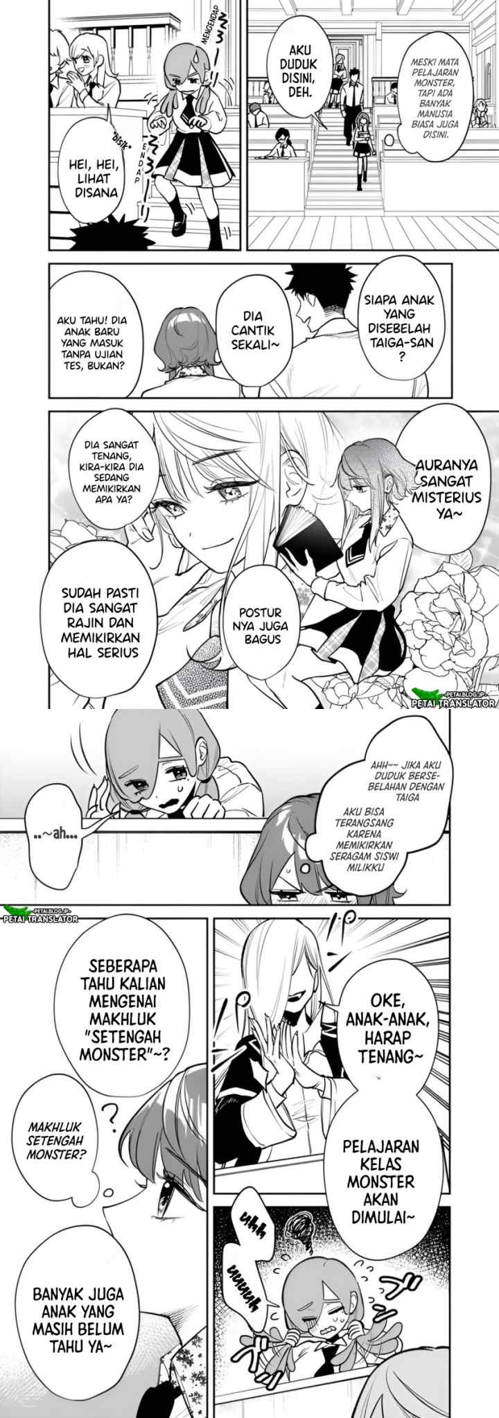 Danshi Koukousei wa Isekai de JK ni Natta chapter 8 halaman 4