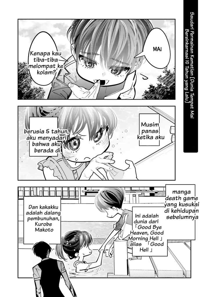 Death Game Manga no Kuromaku Satsujinki no Imouto ni Tensei shite Shippai shita chapter 13.5 halaman 20