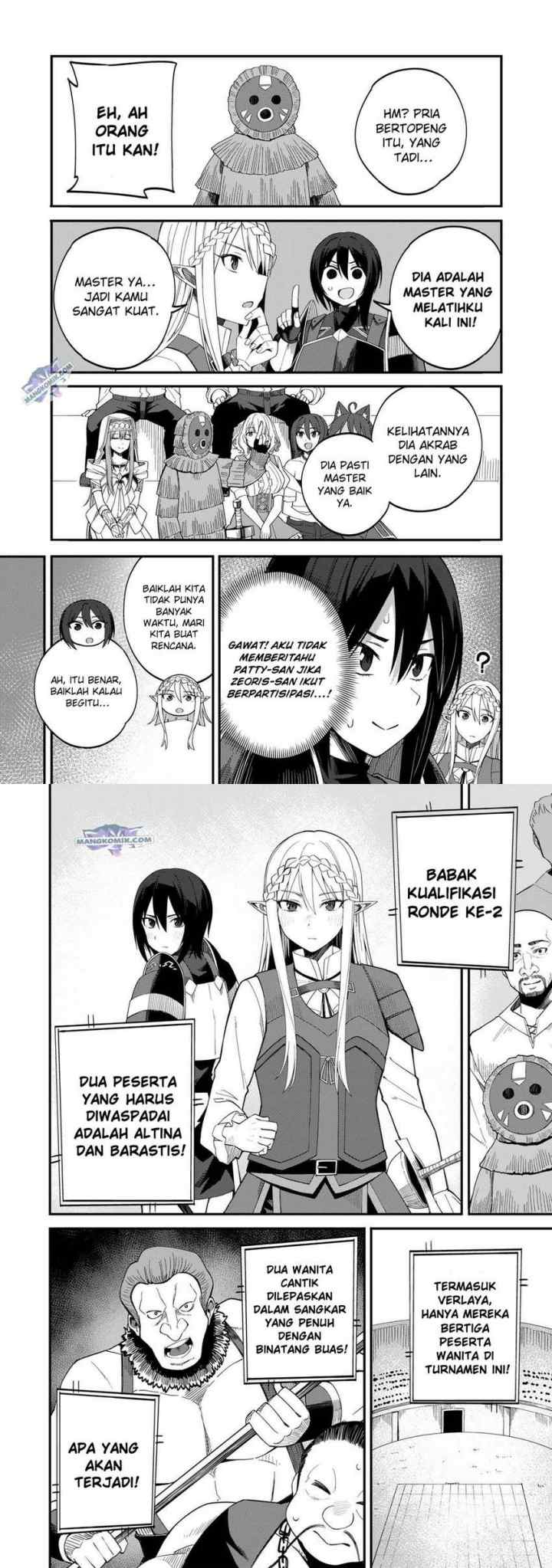 Dorei Shounin shika Sentakushi ga Nai desu yo? Harem? Nani Sore Oishii no? chapter 36 halaman 7