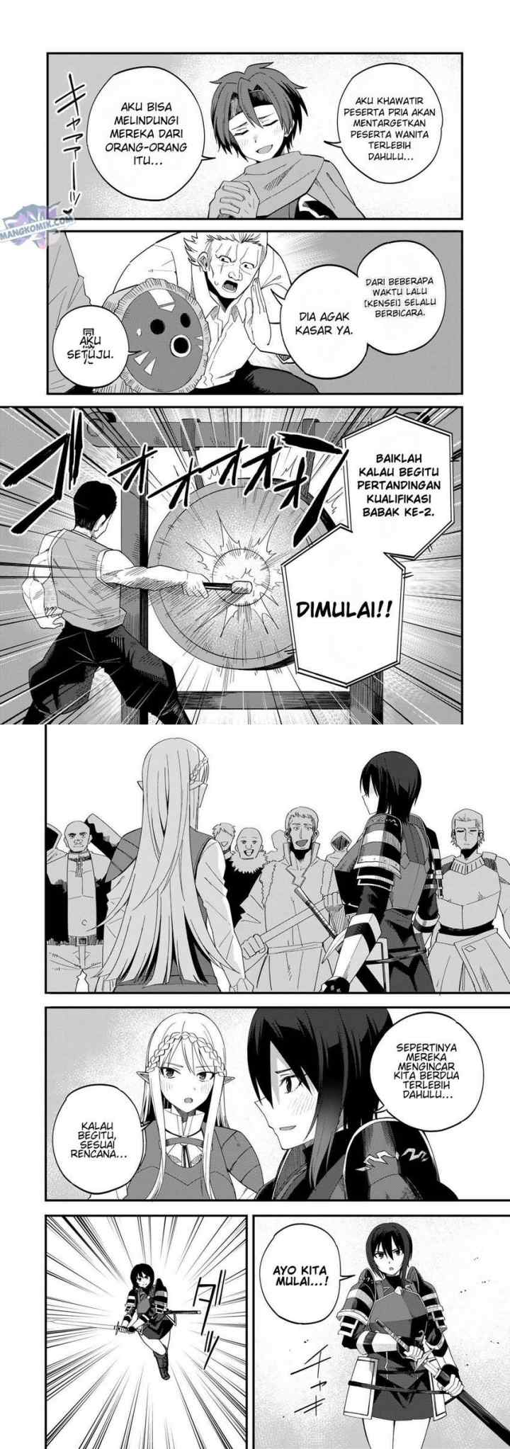 Dorei Shounin shika Sentakushi ga Nai desu yo? Harem? Nani Sore Oishii no? chapter 36 halaman 8