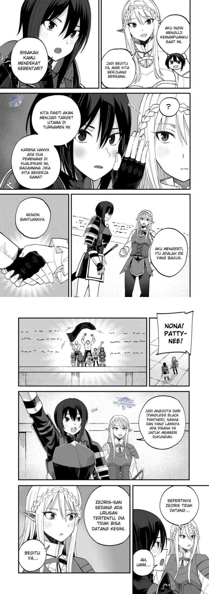 Dorei Shounin shika Sentakushi ga Nai desu yo? Harem? Nani Sore Oishii no? chapter 36 halaman 6