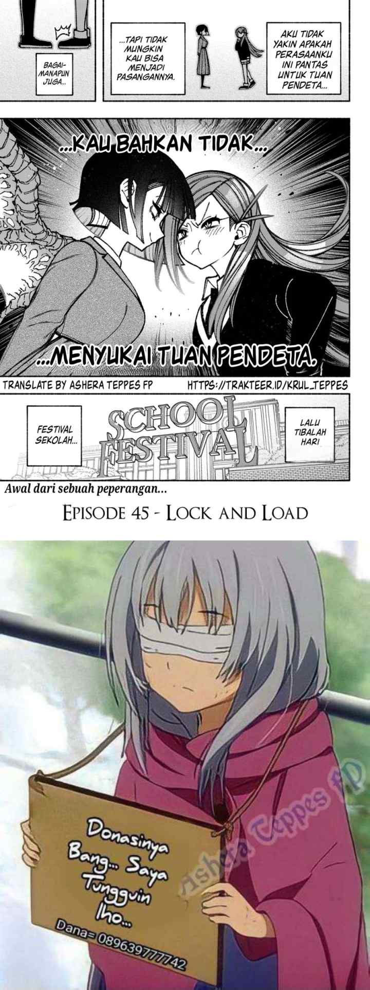 Exorcist wo Otosenai chapter 45 halaman 13