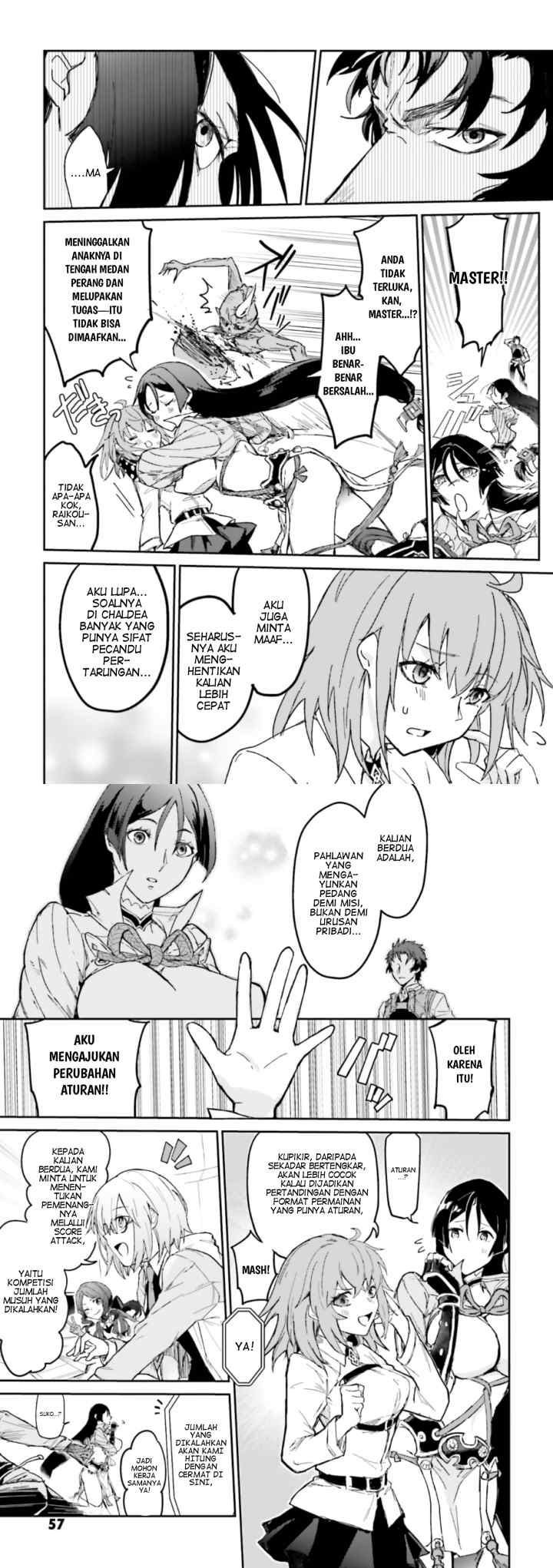 Fate/Grand Order - Comic à la Carte PLUS! SP Tanketsu-hen! chapter 18 halaman 8