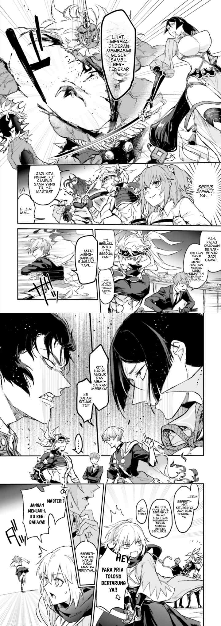 Fate/Grand Order - Comic à la Carte PLUS! SP Tanketsu-hen! chapter 18 halaman 6