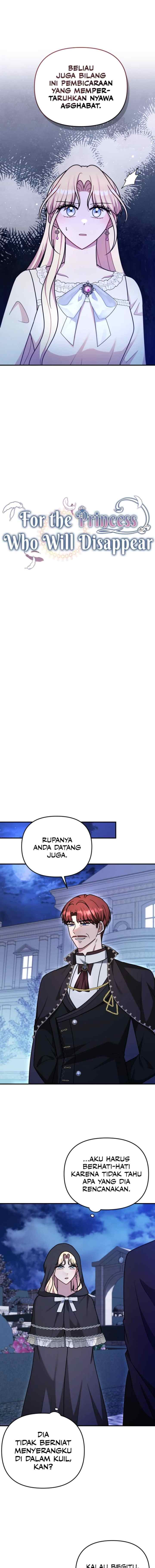 For the Princess Who Will Disappear chapter 24 halaman 5