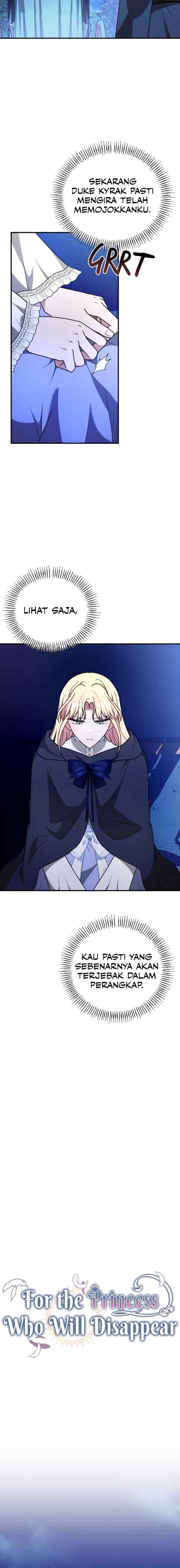 For the Princess Who Will Disappear chapter 28 halaman 6