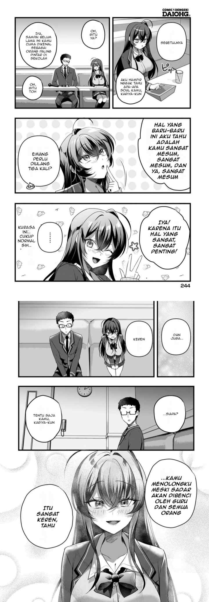 Gari Tsutomu-kun to Uraaka-san - Sanzan Osewa ni Natteiru Ero-kei Uraaka Joshi no Shoutai ga Kurasu no Idol Datta Ken chapter 6 halaman 9