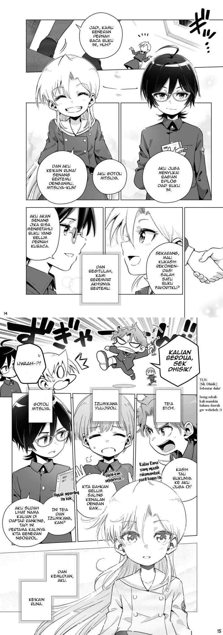 Gendai Shakai de Otome Game no Akuyaku Reijou wo suru no wa Chotto Taihen chapter 14 halaman 8