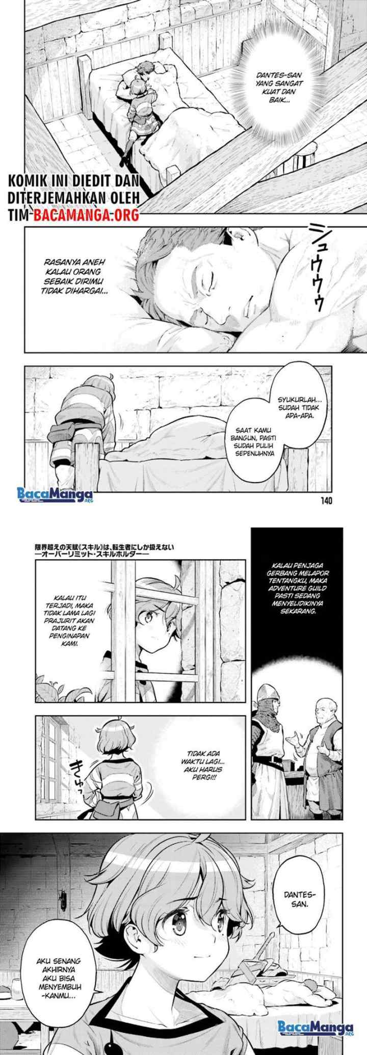 Genkaigoe no Skill wa, Tenseisha ni shika Atsukaenai: Over Limit Skill Holder chapter 13 halaman 8