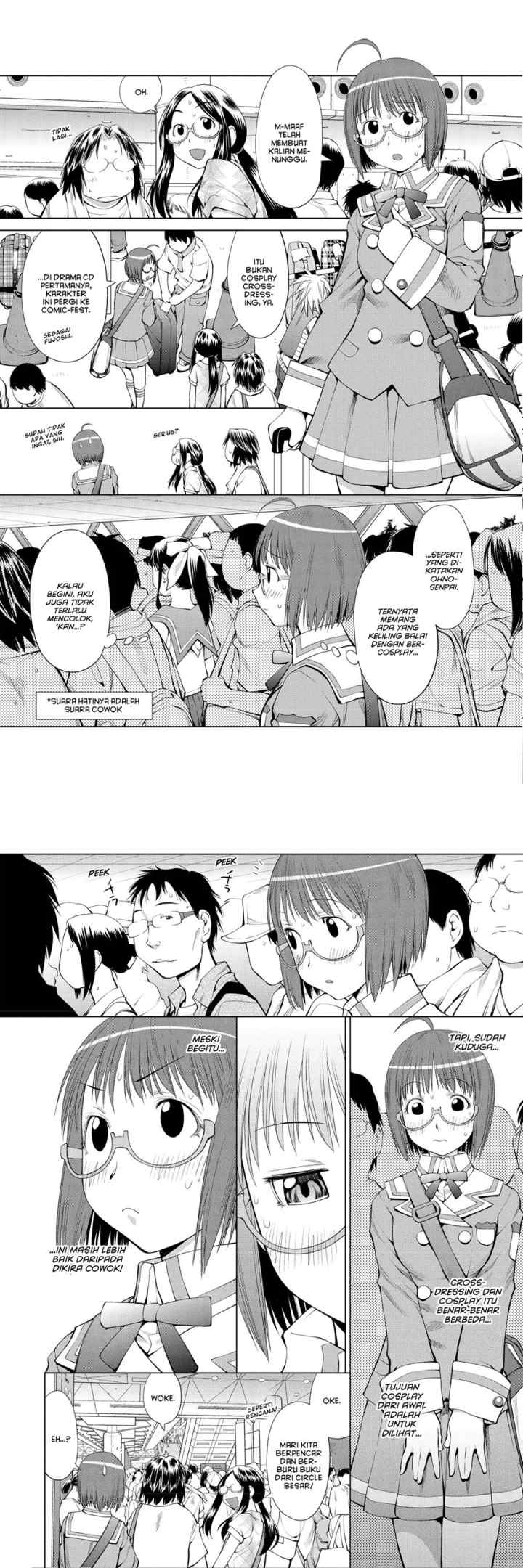 Genshiken – The Society for the Study of Modern Visual Culture chapter 63 halaman 8