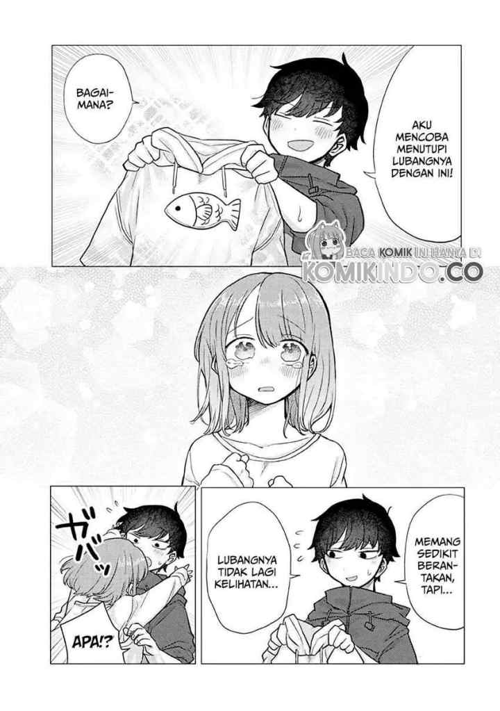 Girlfriend Who Absolutely Doesn't Want to Take a Bath VS Boyfriend Who Absolutely Wants Her to Take a Bath chapter 23 halaman 6