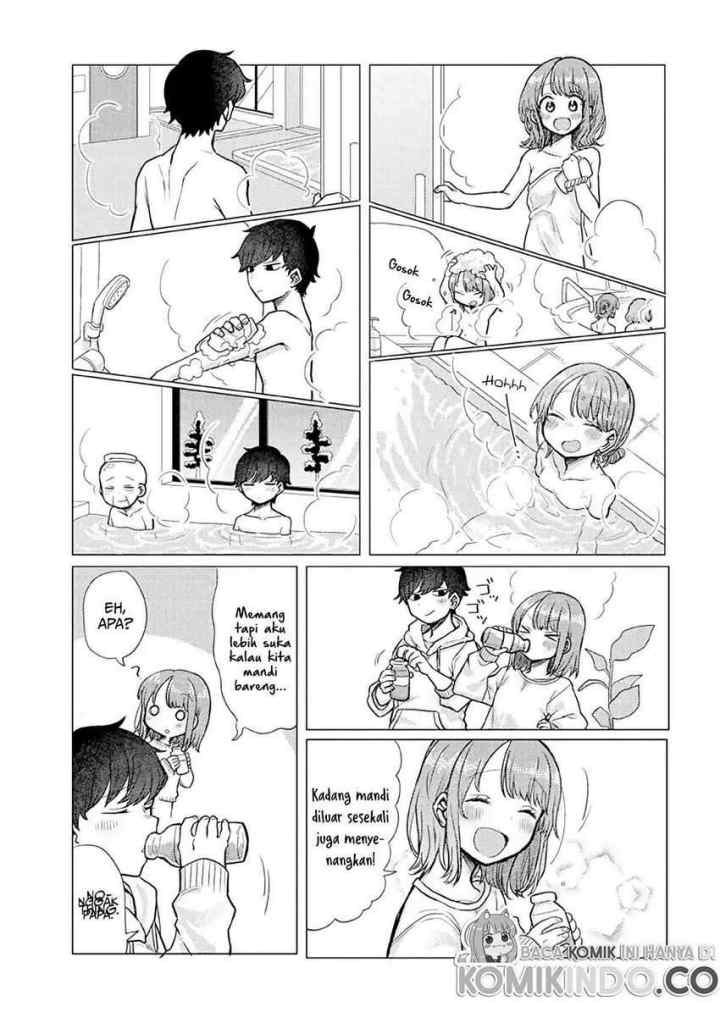 Girlfriend Who Absolutely Doesn't Want to Take a Bath VS Boyfriend Who Absolutely Wants Her to Take a Bath chapter 24 halaman 6