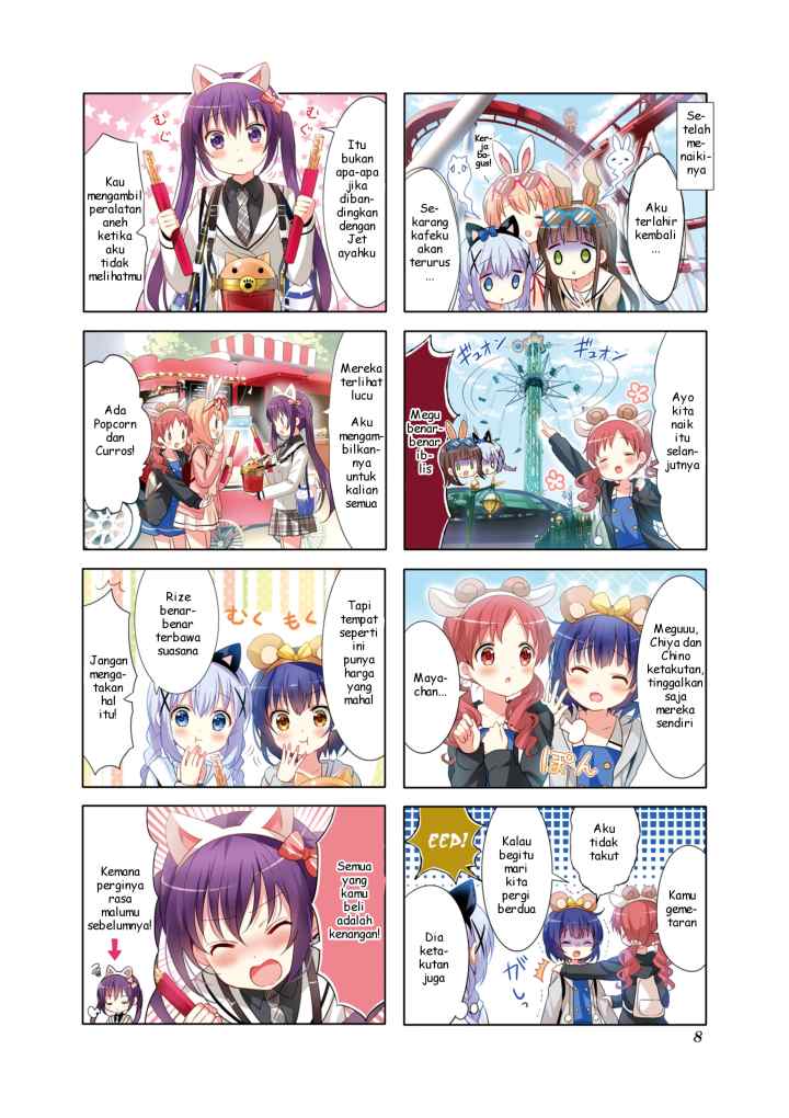 Gochuumon wa Usagi Desu ka? chapter 109 halaman 8