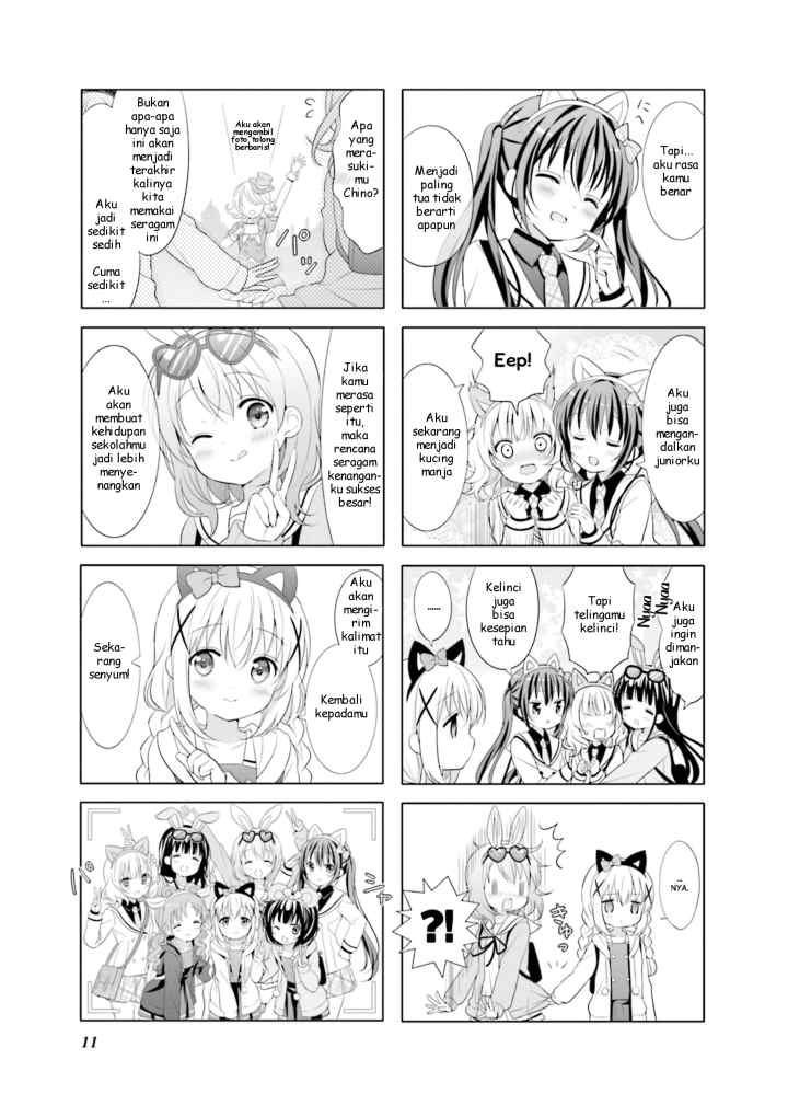 Gochuumon wa Usagi Desu ka? chapter 109 halaman 11