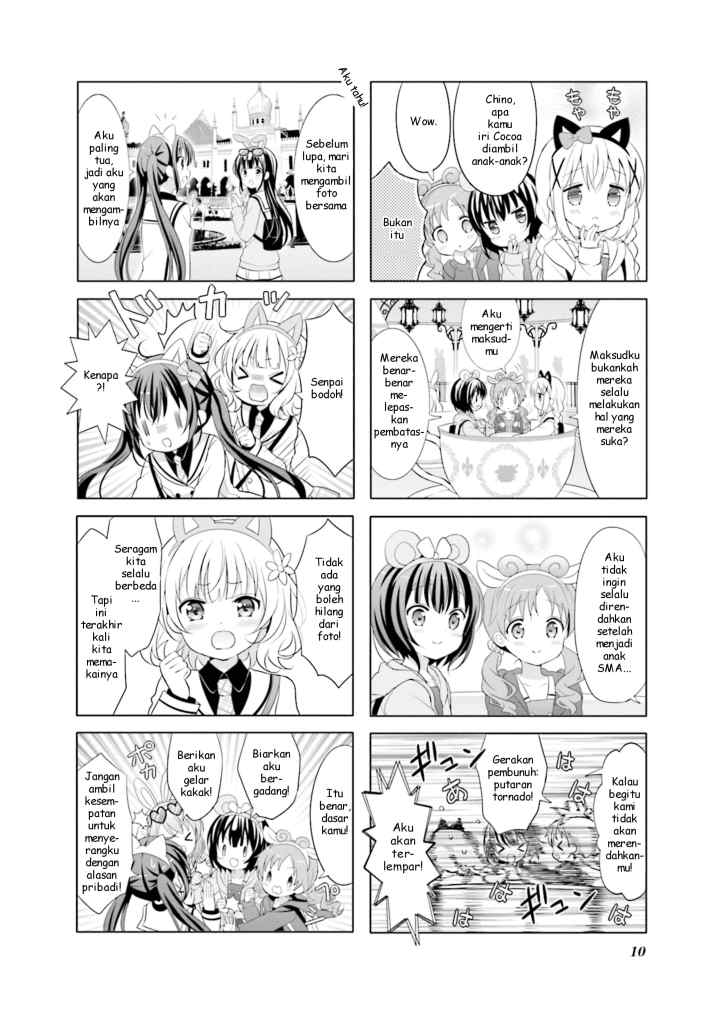 Gochuumon wa Usagi Desu ka? chapter 109 halaman 10