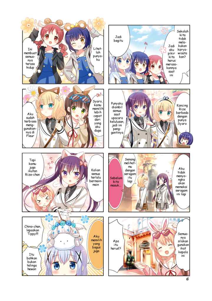 Gochuumon wa Usagi Desu ka? chapter 109 halaman 6