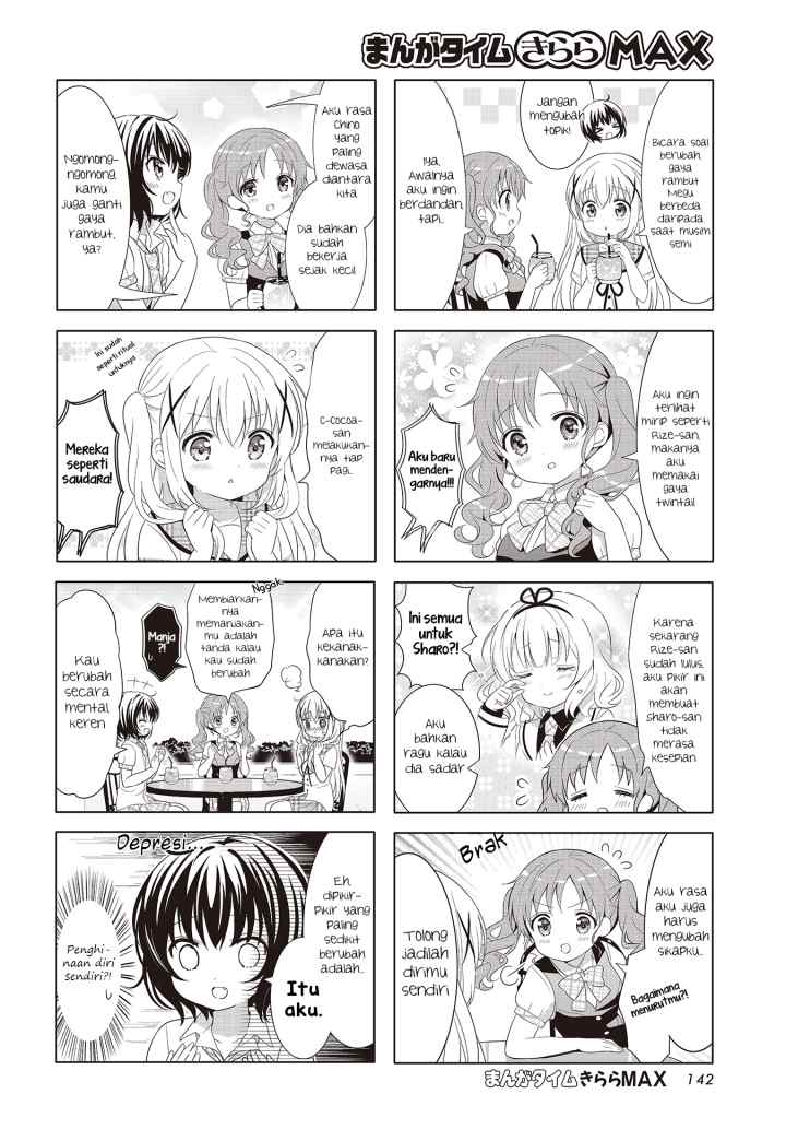 Gochuumon wa Usagi Desu ka? chapter 134 halaman 4