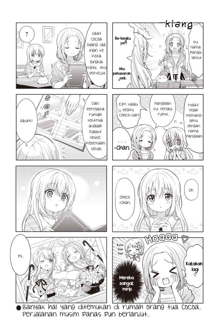 Gochuumon wa Usagi Desu ka? chapter 144 halaman 8