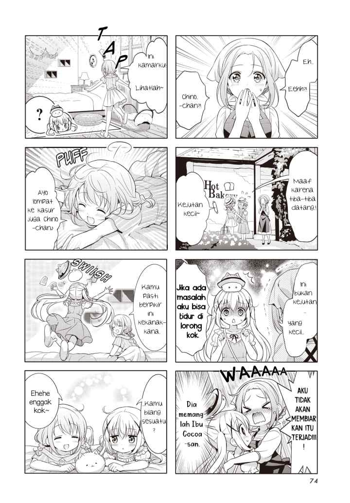Gochuumon wa Usagi Desu ka? chapter 144 halaman 4