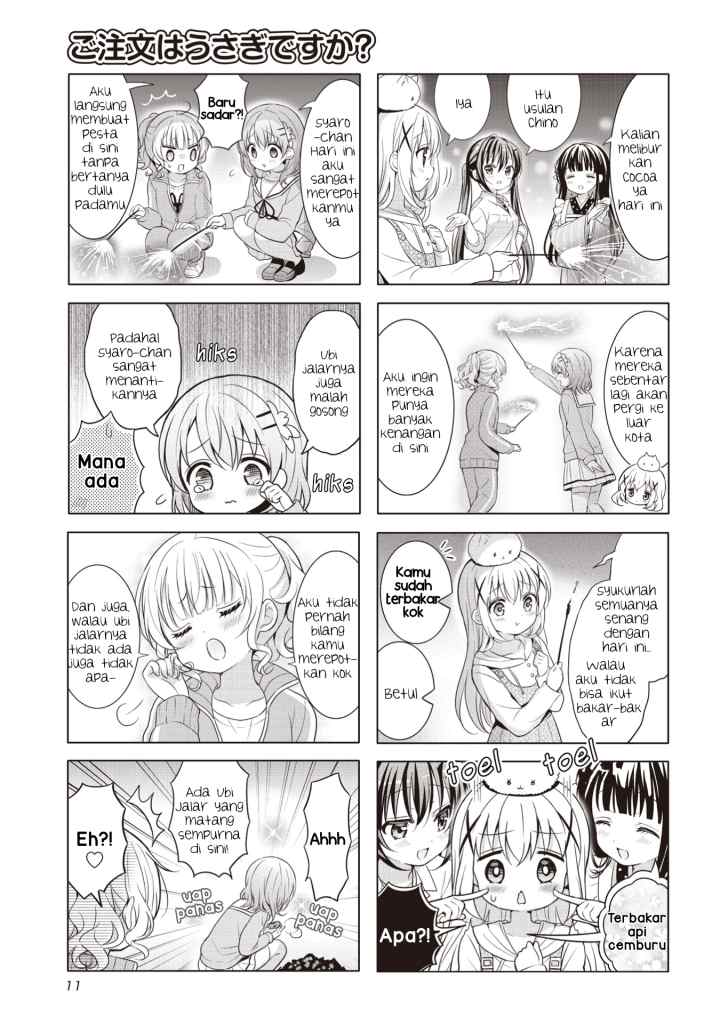 Gochuumon wa Usagi Desu ka? chapter 161 halaman 7