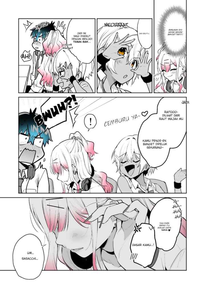 Gyaru Gamer Homeraretai chapter 38 halaman 14