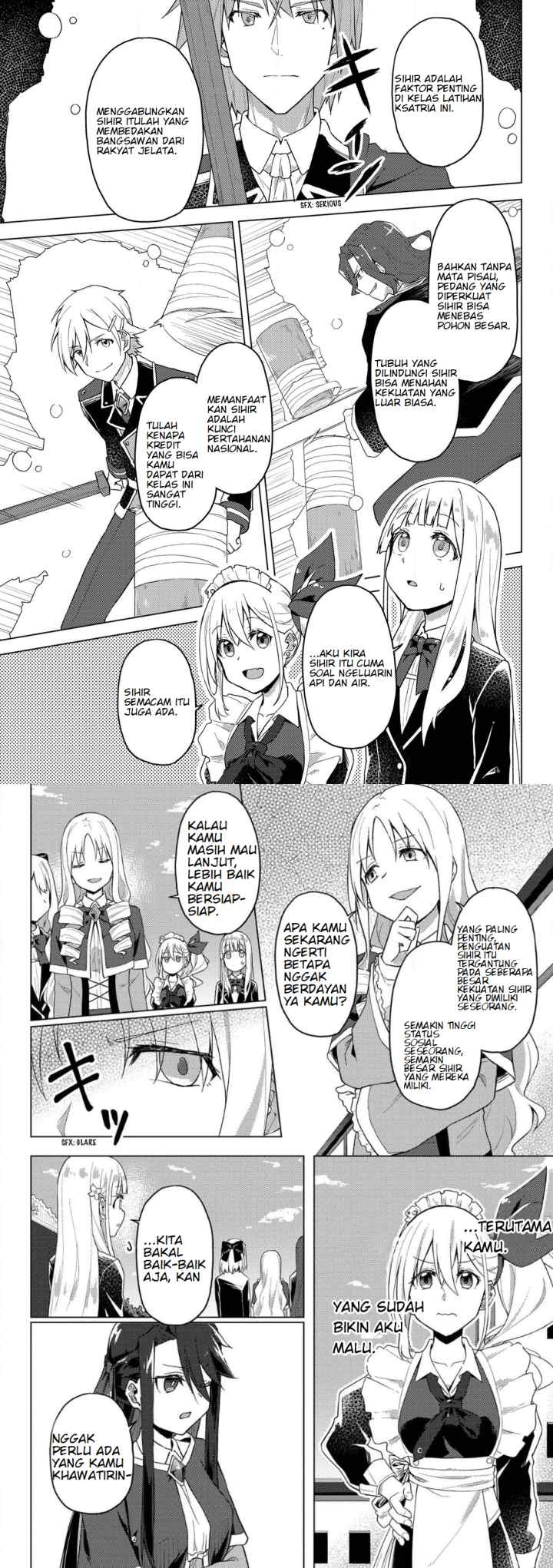 Gyaru Maid to Akuyaku Reijou ~Ojou-sama no Happy End shika Katan!~ chapter 4 halaman 4