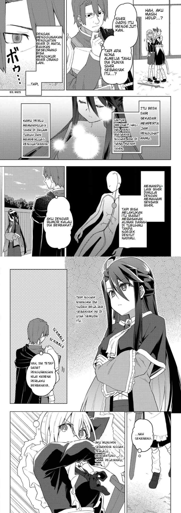 Gyaru Maid to Akuyaku Reijou ~Ojou-sama no Happy End shika Katan!~ chapter 4 halaman 9