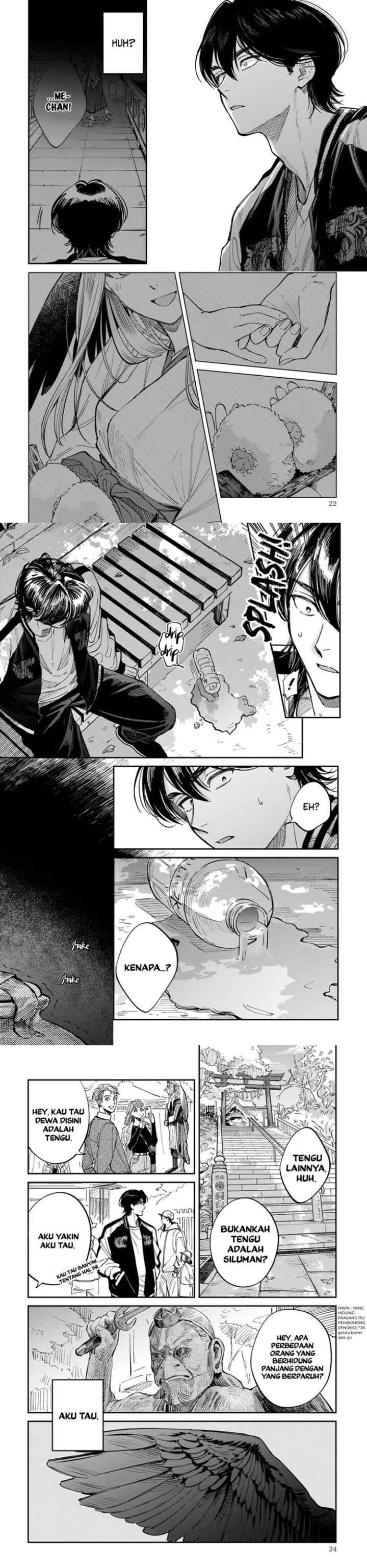 Hachiouji Meibutsu Tengu no Koi chapter 1 halaman 7