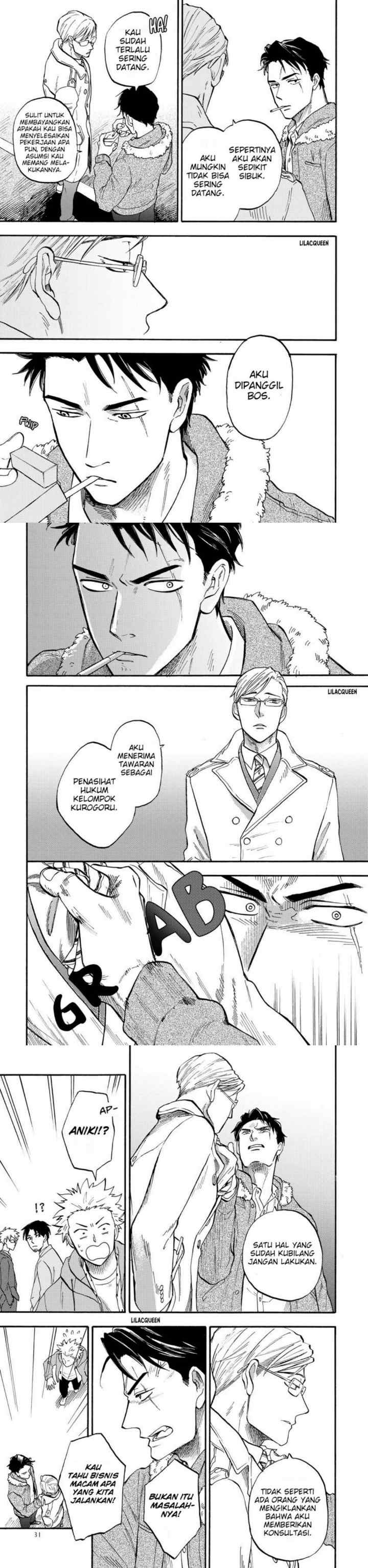 Hakujin to Kurobotan chapter 1 halaman 12