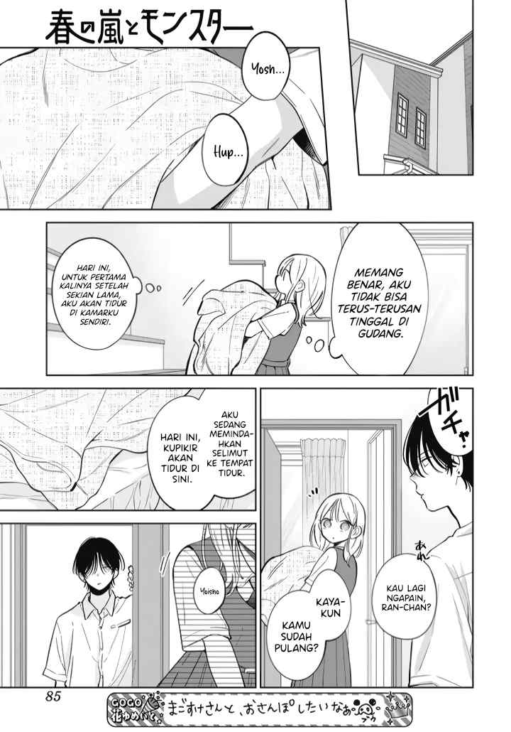 Haru no Arashi to Monster chapter 39.1 halaman 10