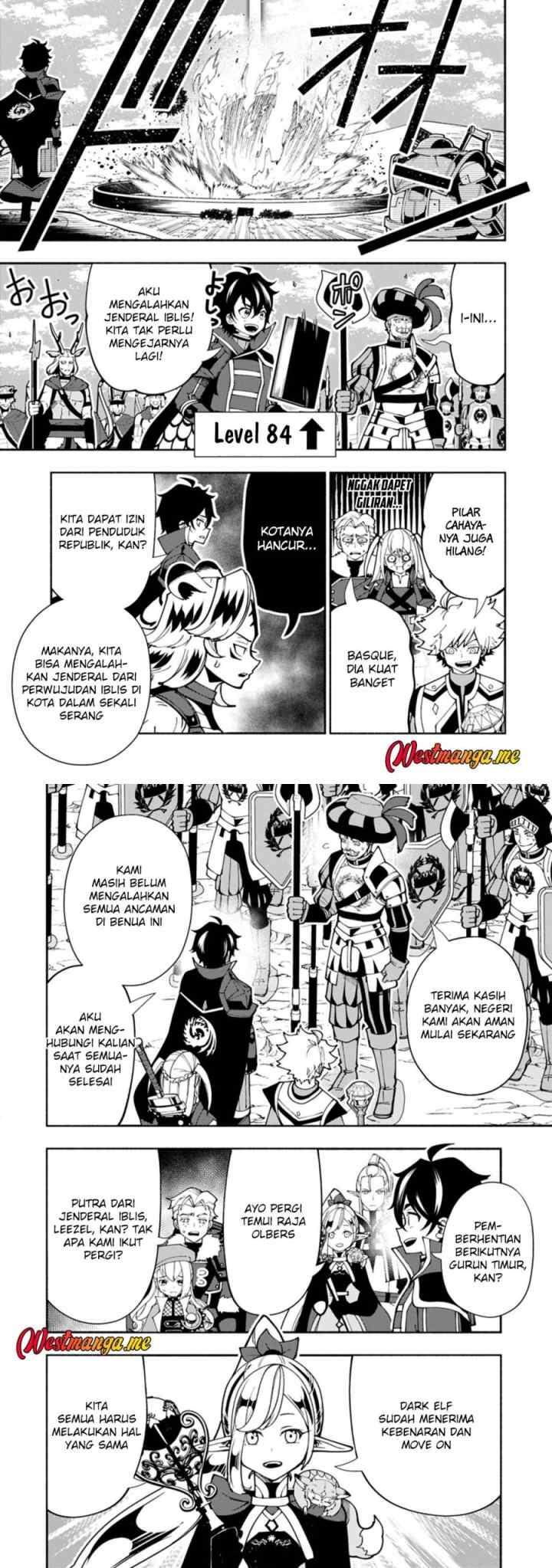 Hell Mode: Yarikomi Suki no Gamer wa Hai Settei no Isekai de Musou Suru chapter 84 halaman 4