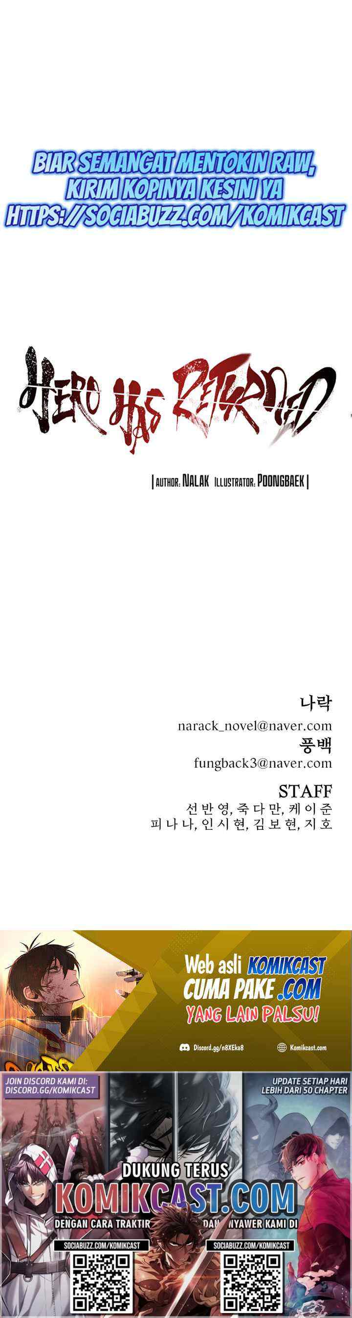 Hero Has Returned chapter 40 halaman 20