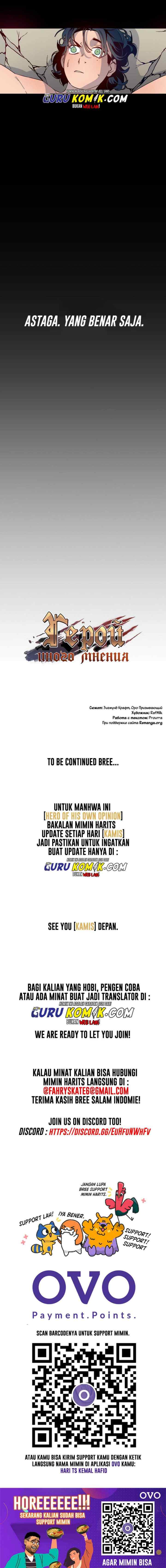 Hero of His Own Opinion chapter 1 halaman 14