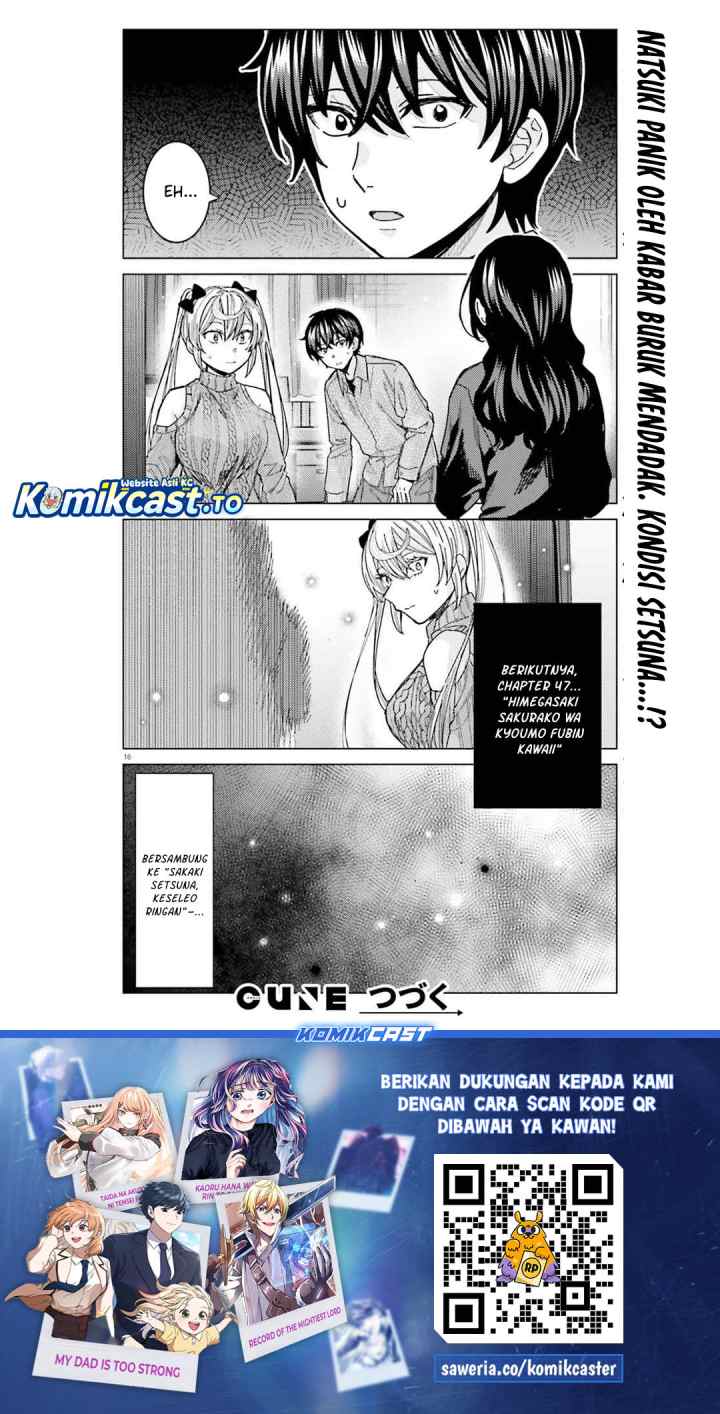 Himegasaki Sakurako wa Kyoumo Fubin Kawaii! chapter 46 halaman 17