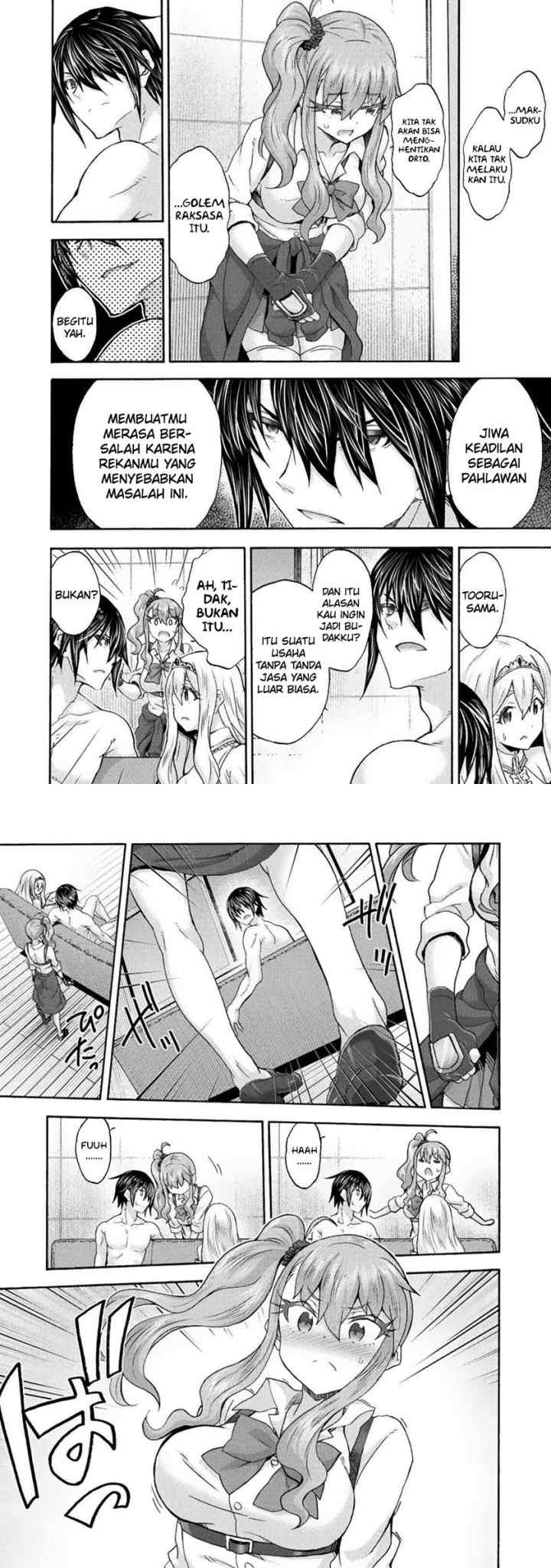 Himekishi ga Classmate! The Comic chapter 61 halaman 8